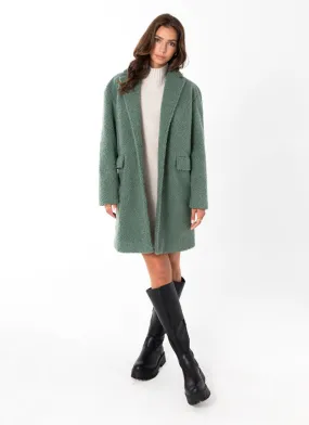 Relaxed Teddy Overcoat