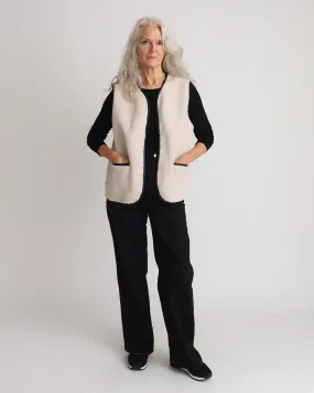 Shauna Borg Gilet - Cream