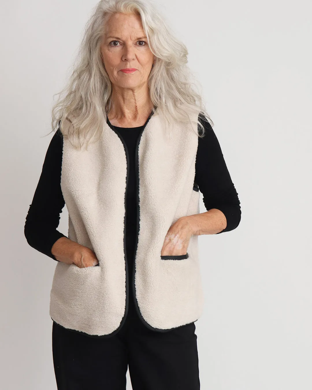 Shauna Borg Gilet - Cream