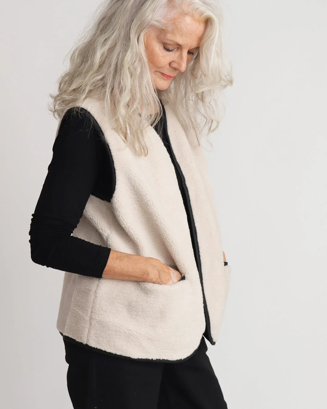 Shauna Borg Gilet - Cream