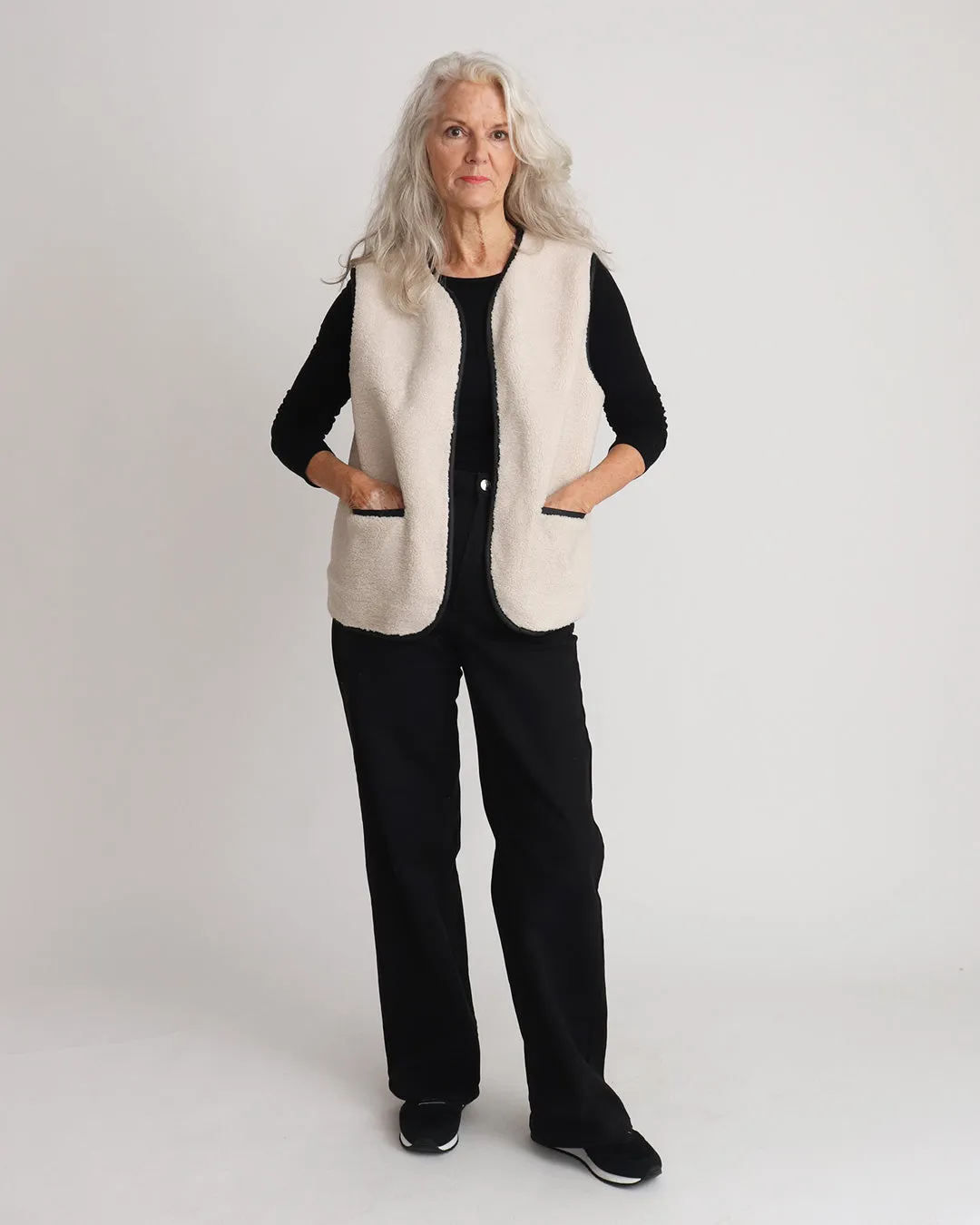 Shauna Borg Gilet - Cream