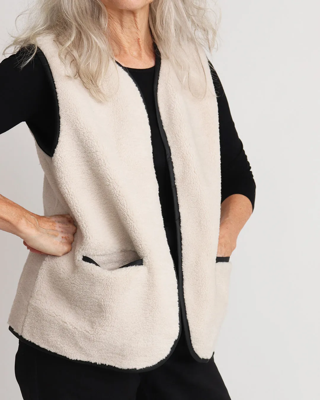 Shauna Borg Gilet - Cream