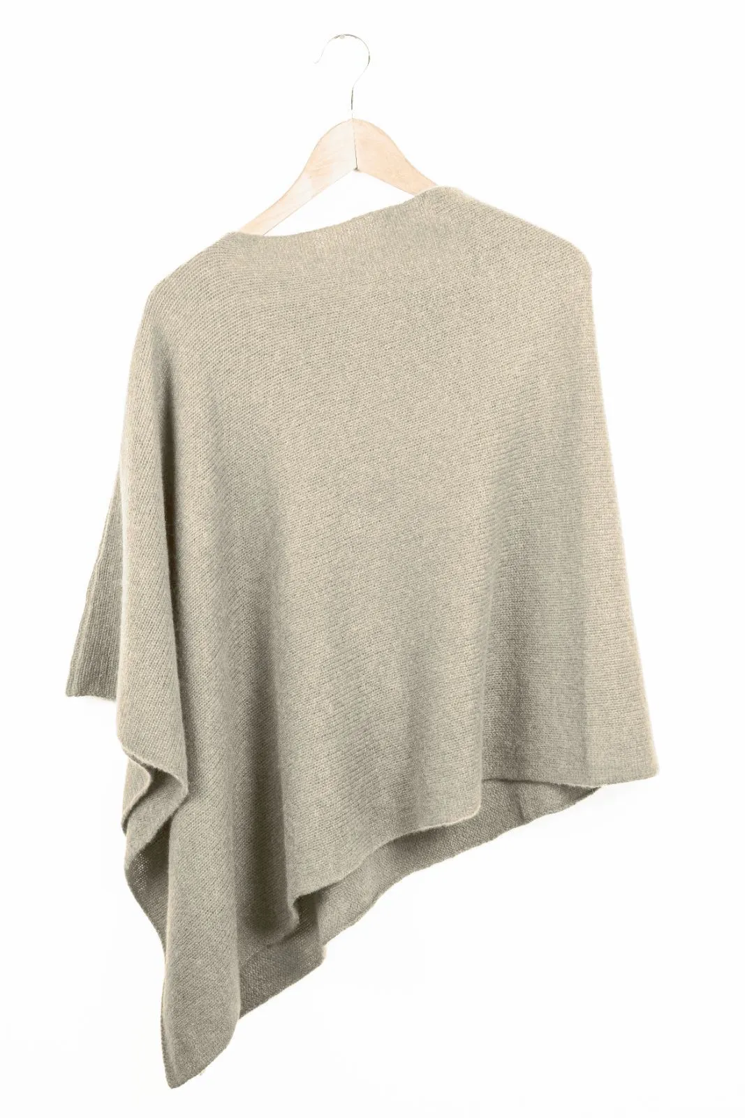 Simple Cashmere Poncho
