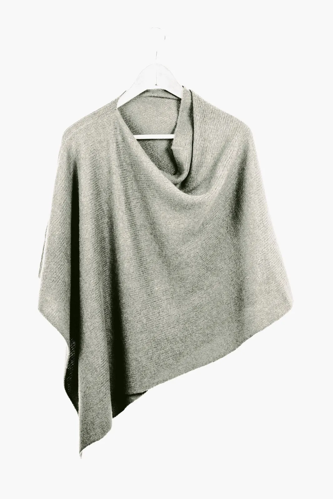 Simple Cashmere Poncho