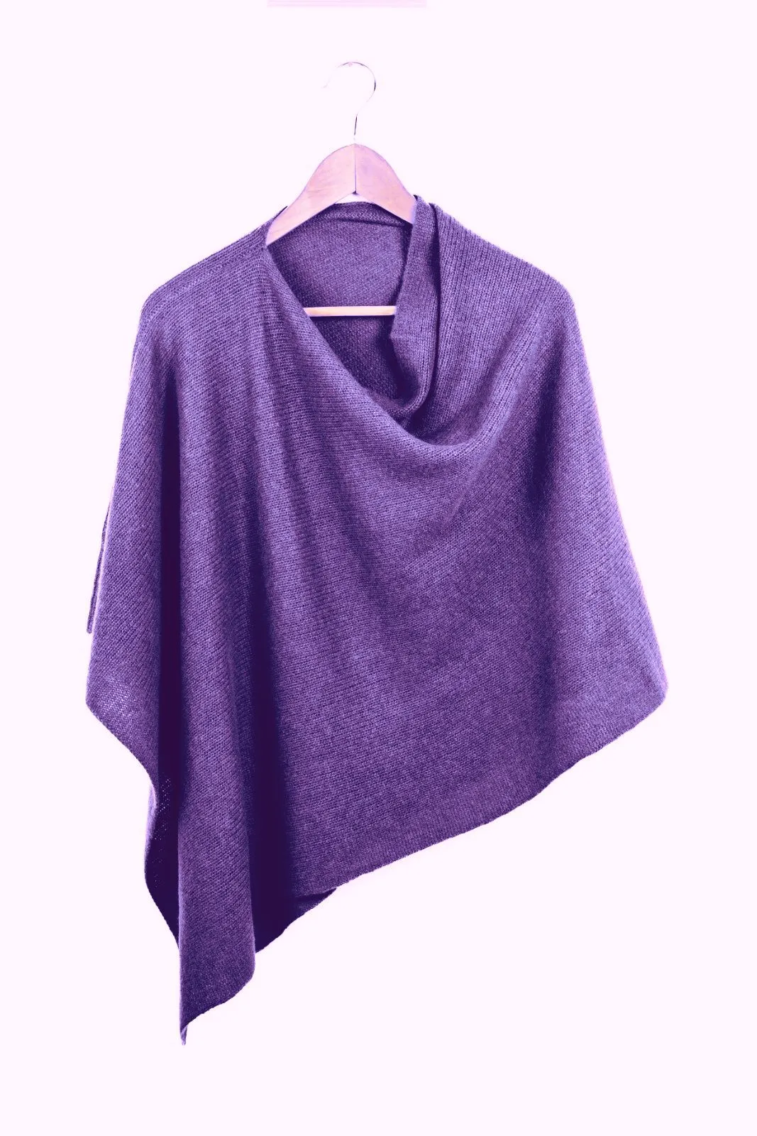Simple Cashmere Poncho
