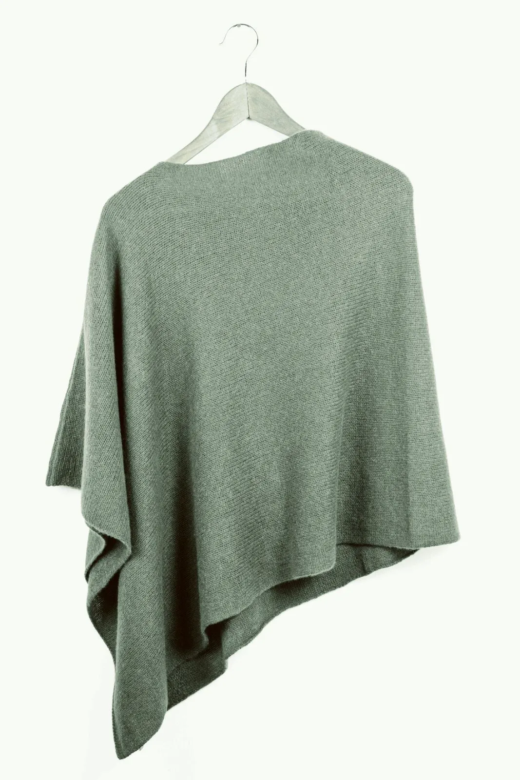 Simple Cashmere Poncho