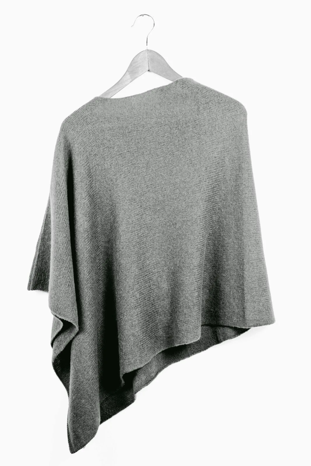 Simple Cashmere Poncho