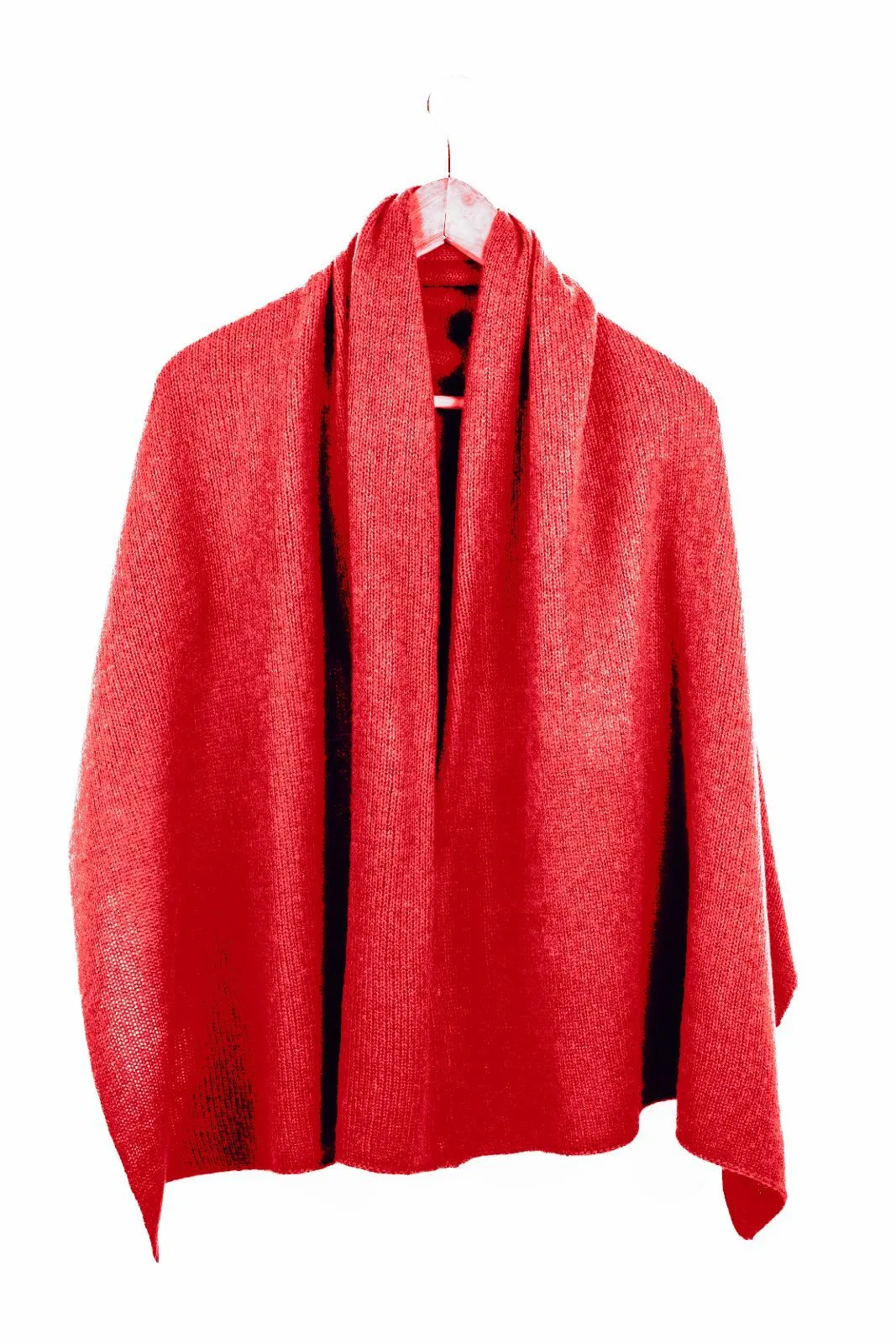 Simple Cashmere Poncho