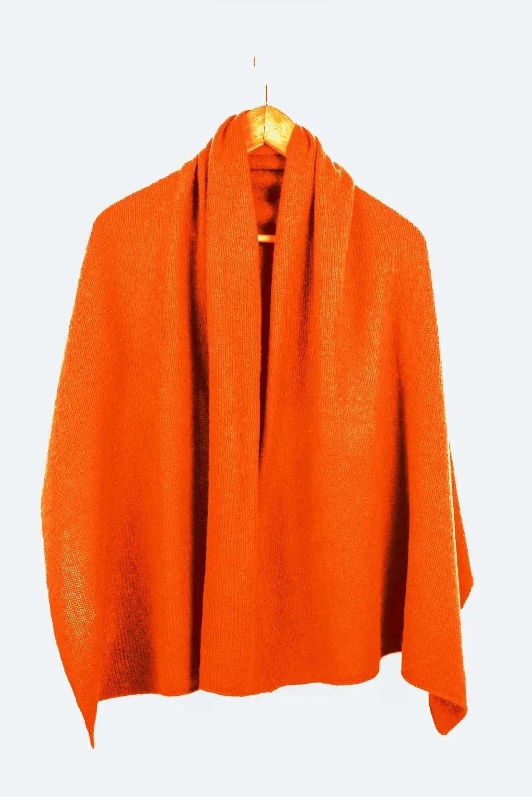 Simple Cashmere Poncho