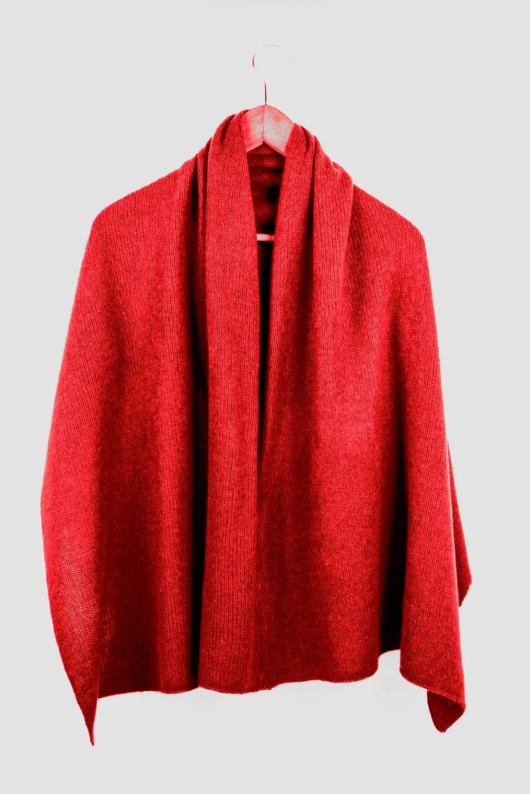 Simple Cashmere Poncho