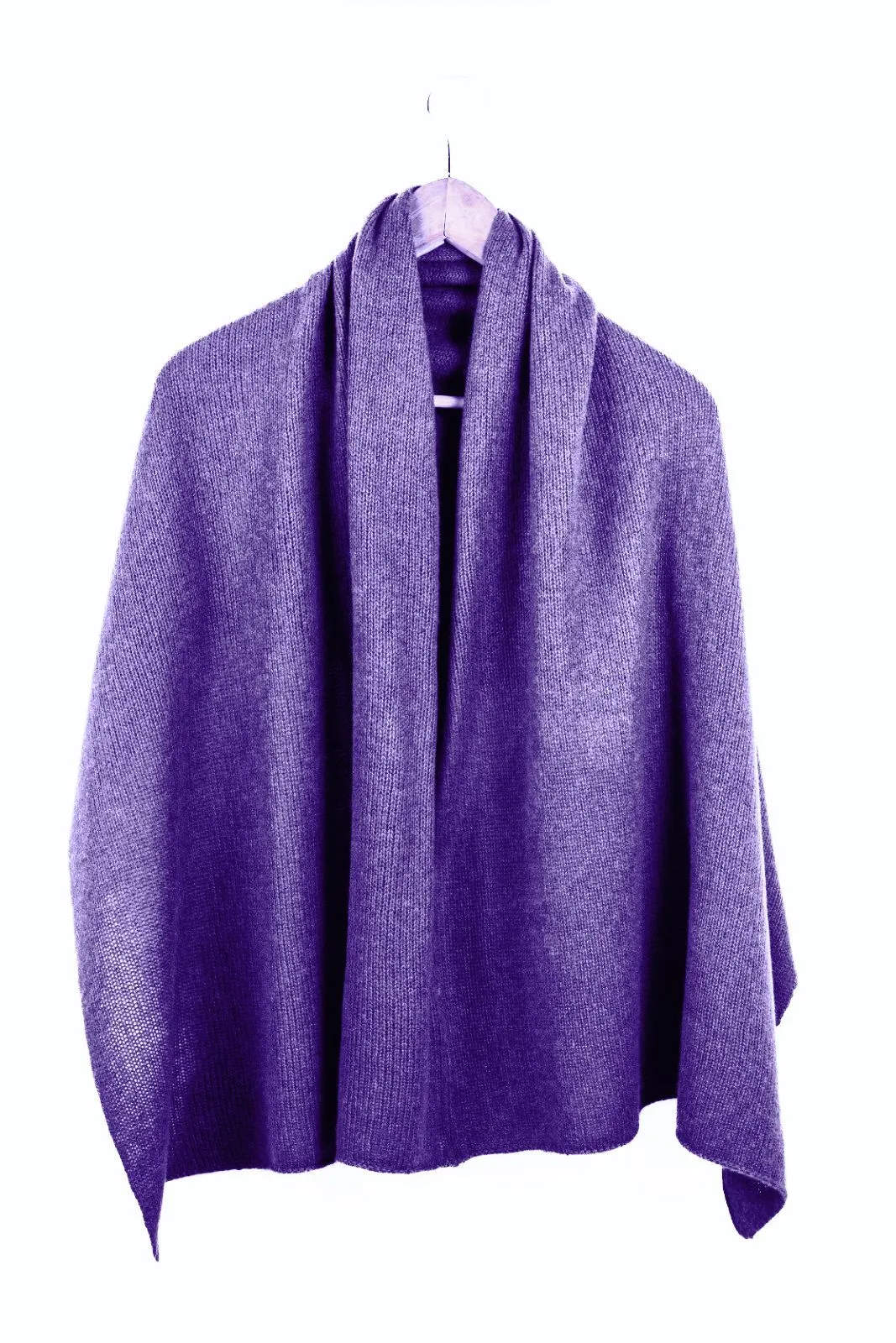 Simple Cashmere Poncho