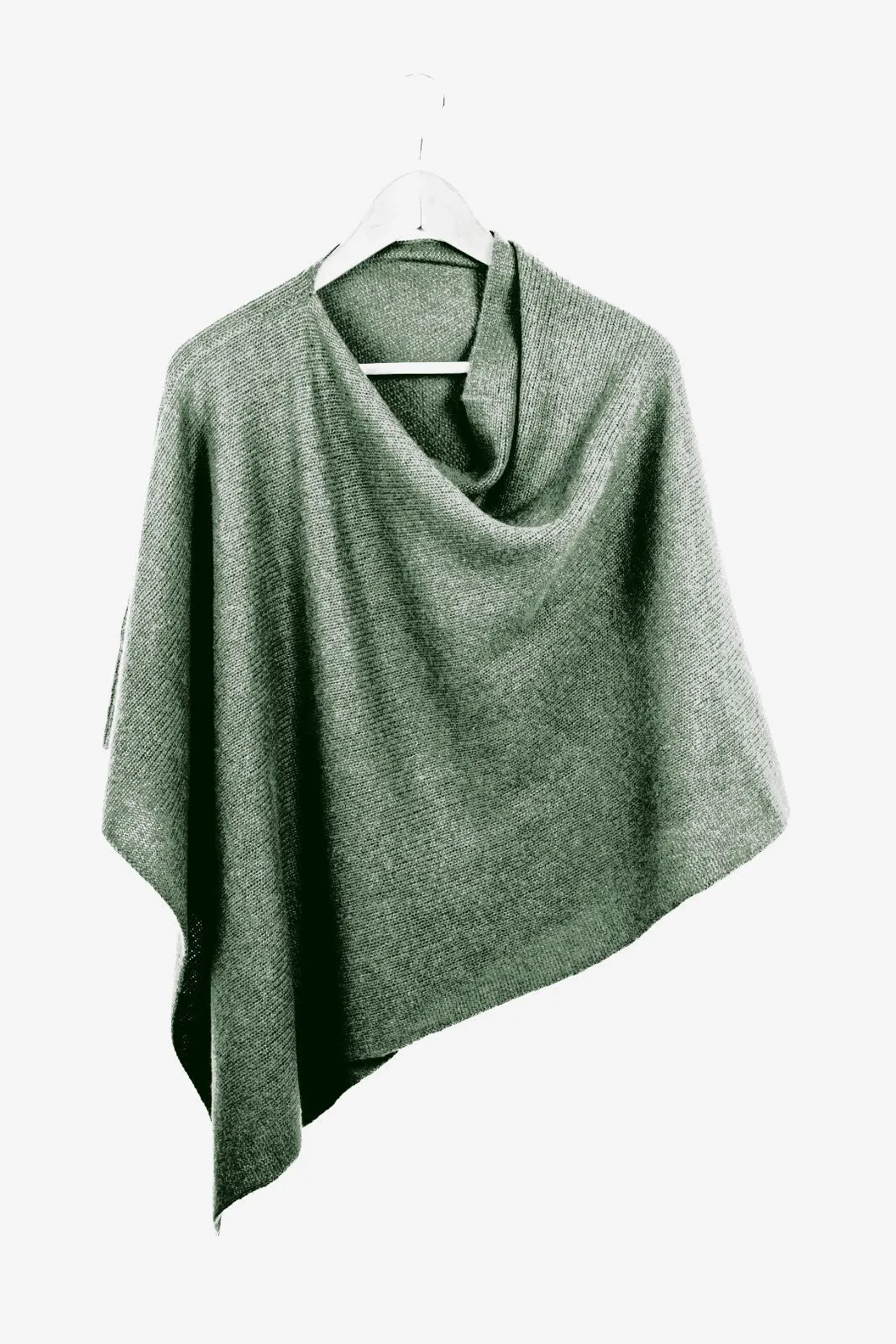Simple Cashmere Poncho