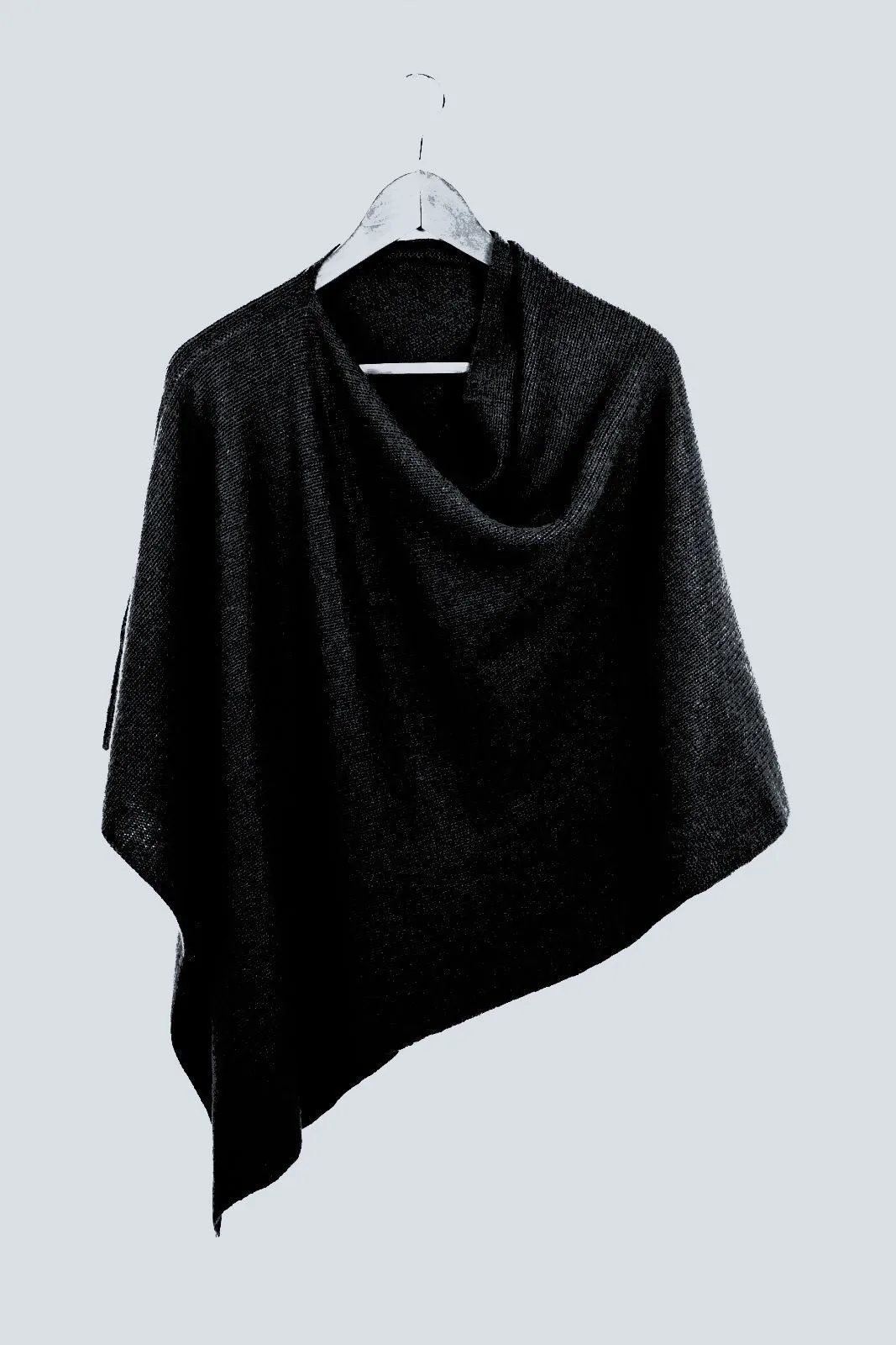 Simple Cashmere Poncho
