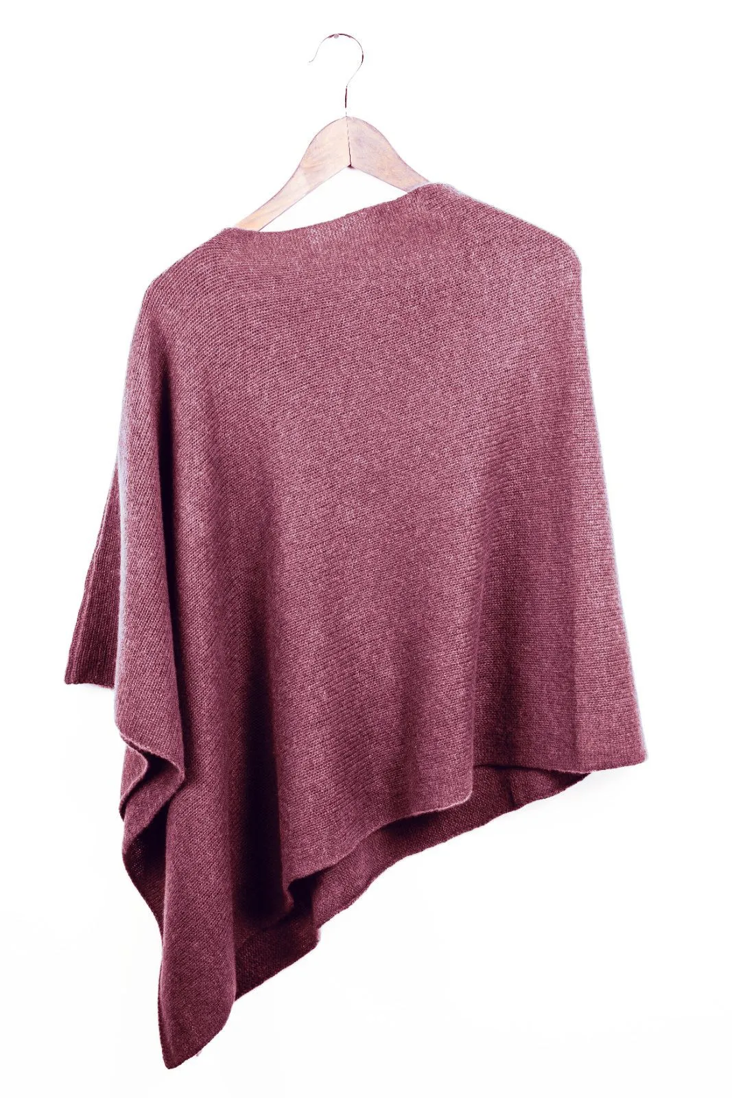 Simple Cashmere Poncho