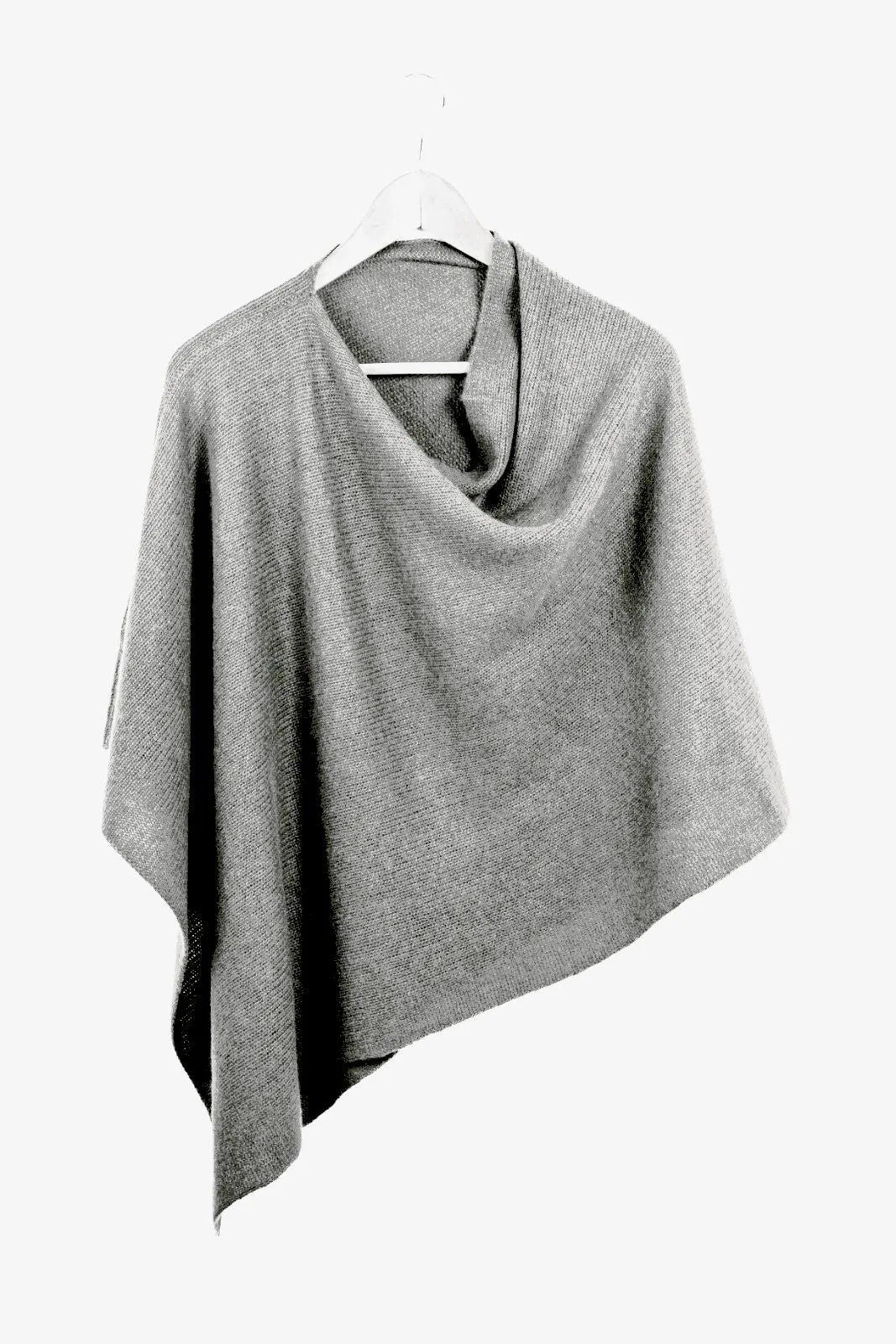 Simple Cashmere Poncho