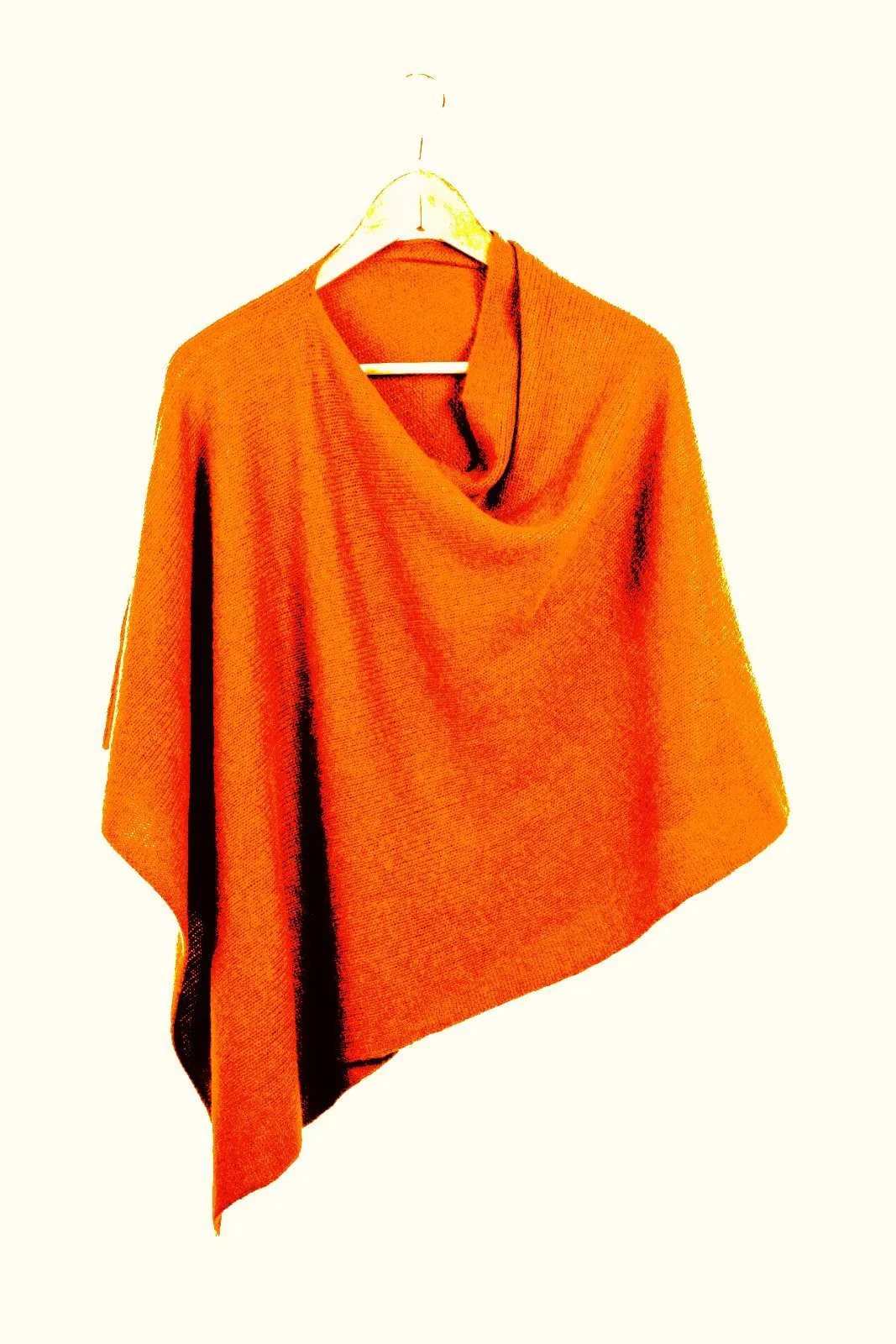 Simple Cashmere Poncho