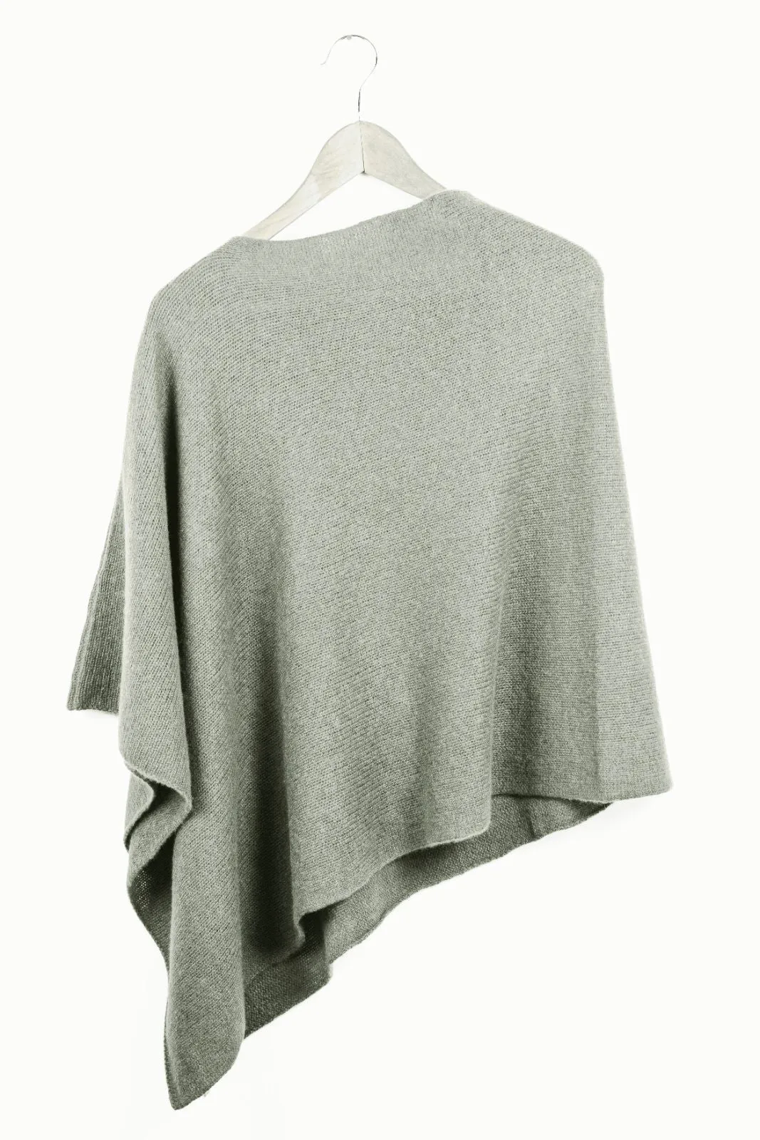 Simple Cashmere Poncho