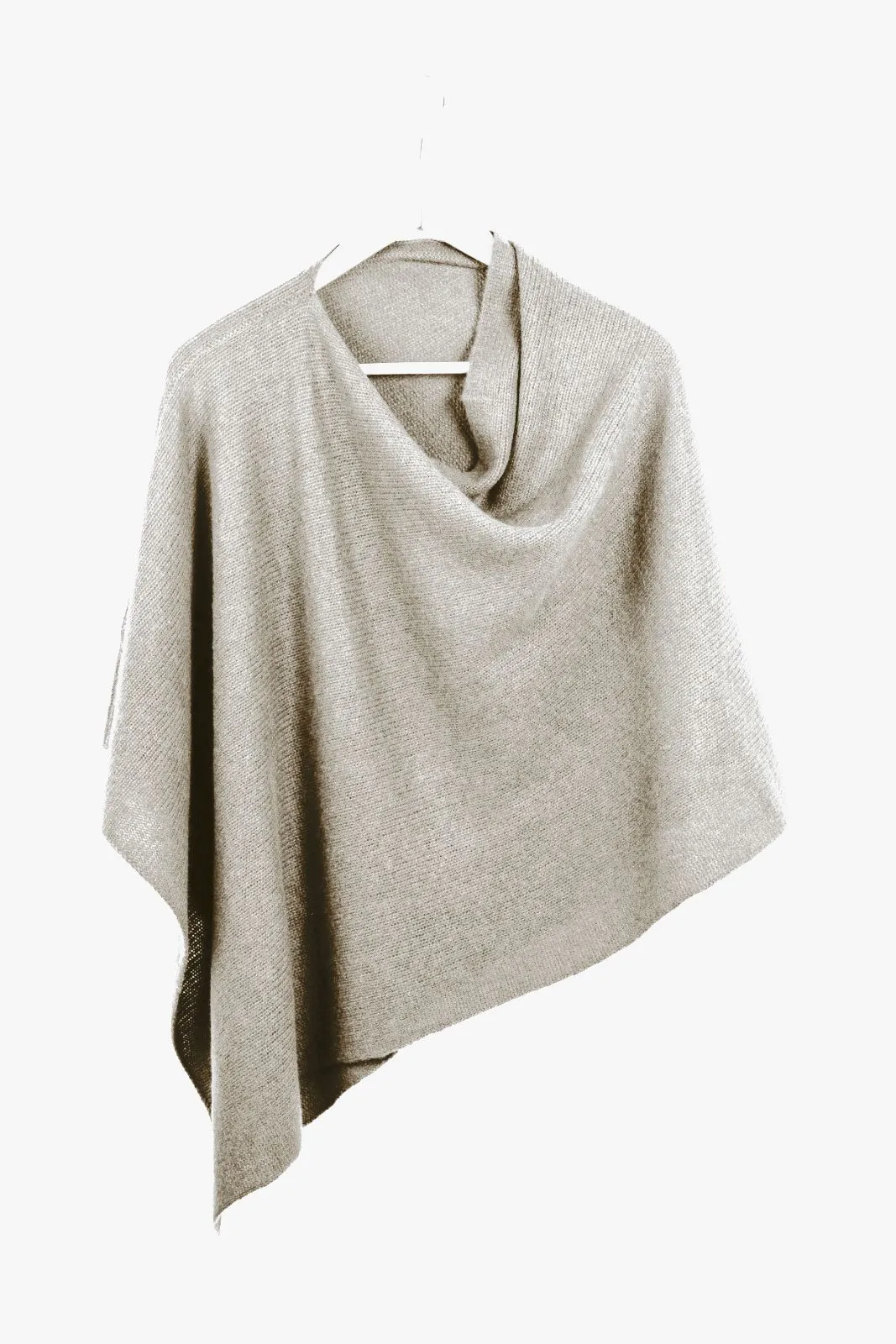 Simple Cashmere Poncho