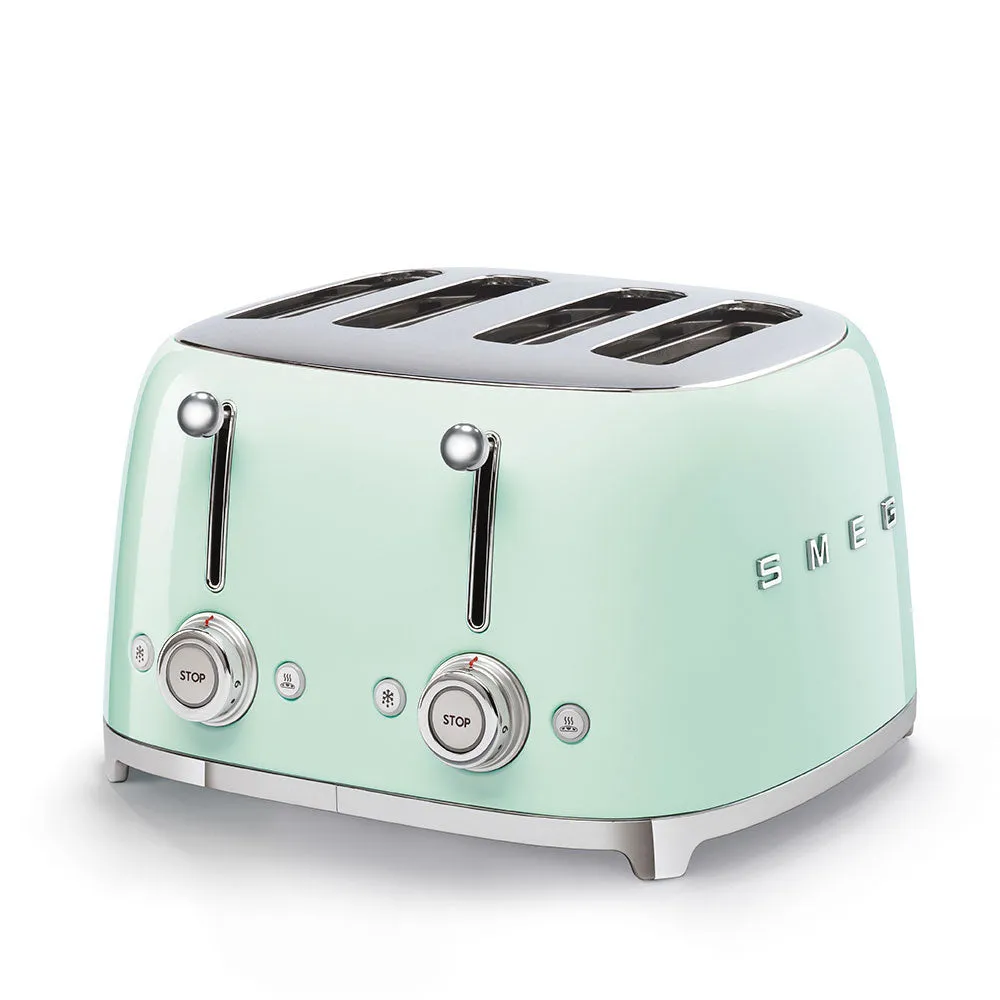 Smeg Toaster 4X4 50´Style Pastel Green Tsf03pgeu