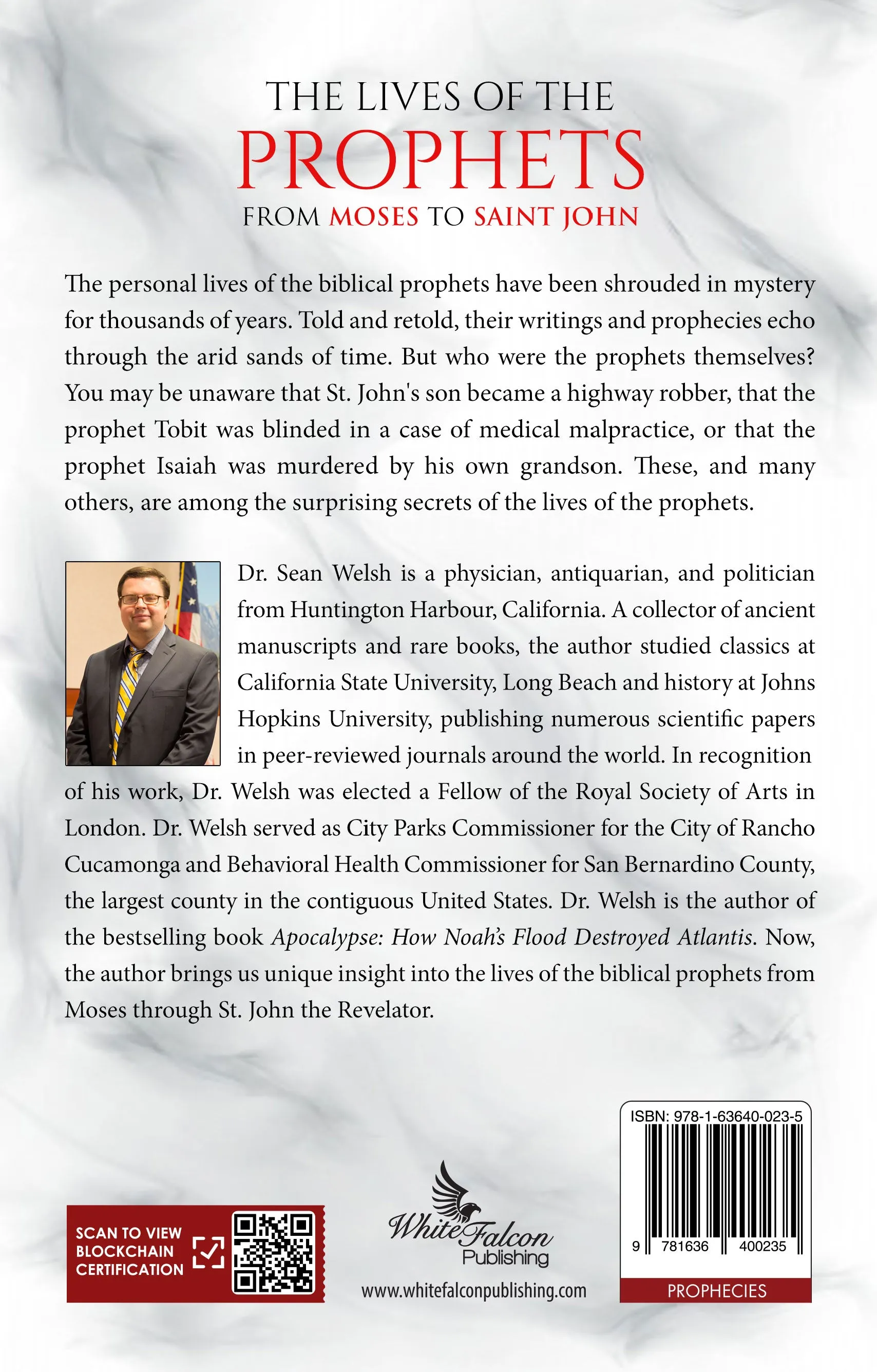 The Lives of the Prophets from Moses to Saint John