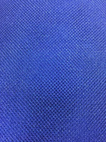 Tutu Net - 54-inches Wide Metallic Mesh Royal