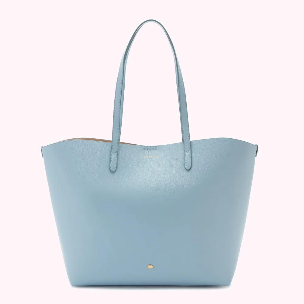 WEDGEWOOD LEATHER LARGE IVY TOTE BAG