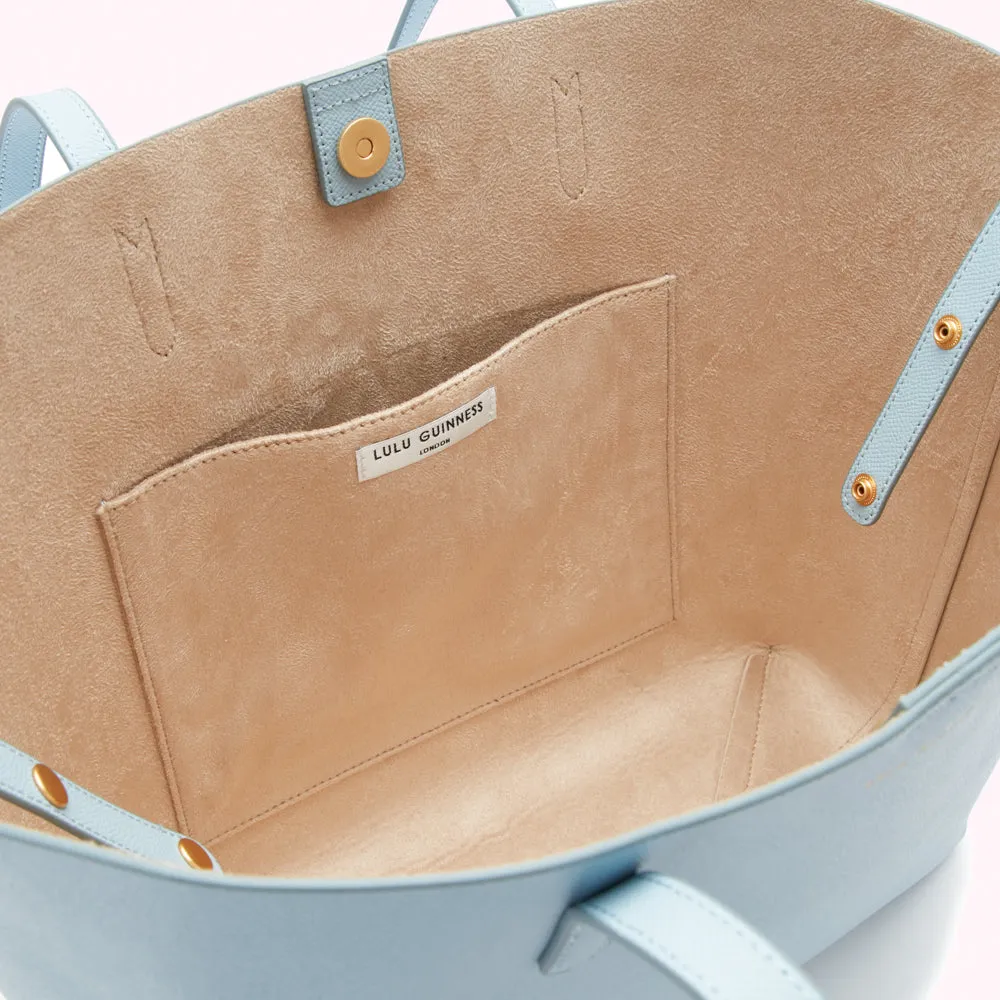WEDGEWOOD LEATHER LARGE IVY TOTE BAG