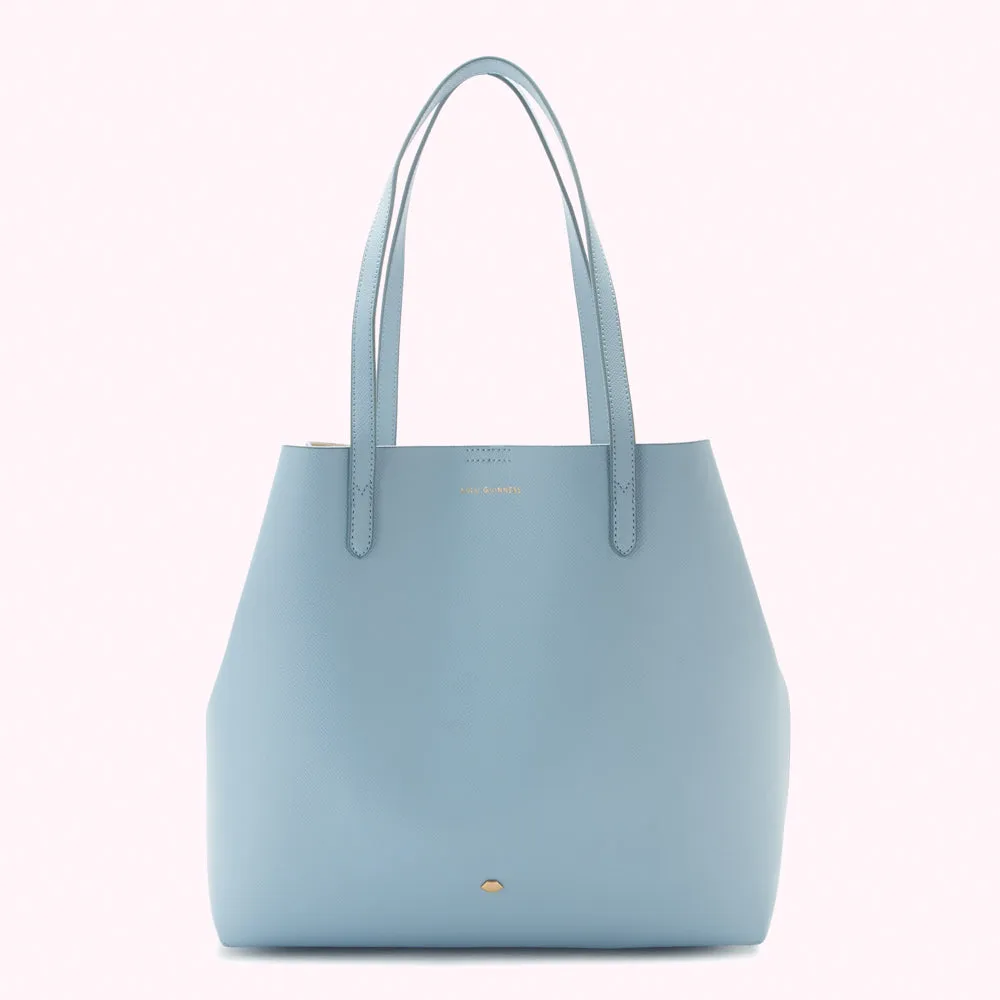 WEDGEWOOD LEATHER LARGE IVY TOTE BAG