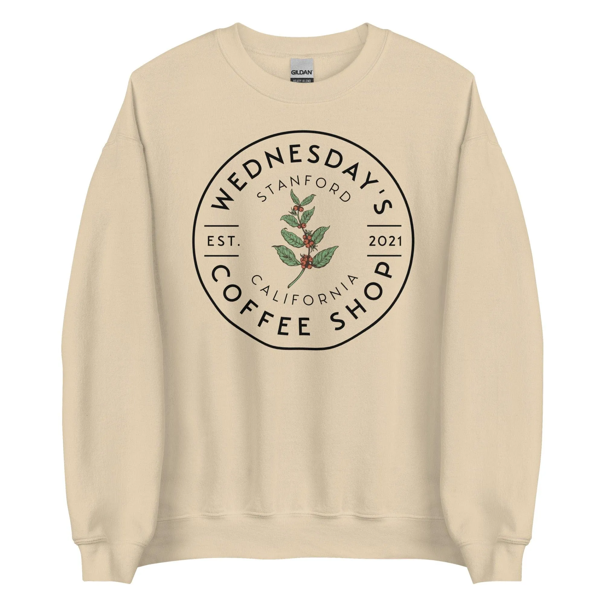 Wednesday's Coffee Shop Sweater