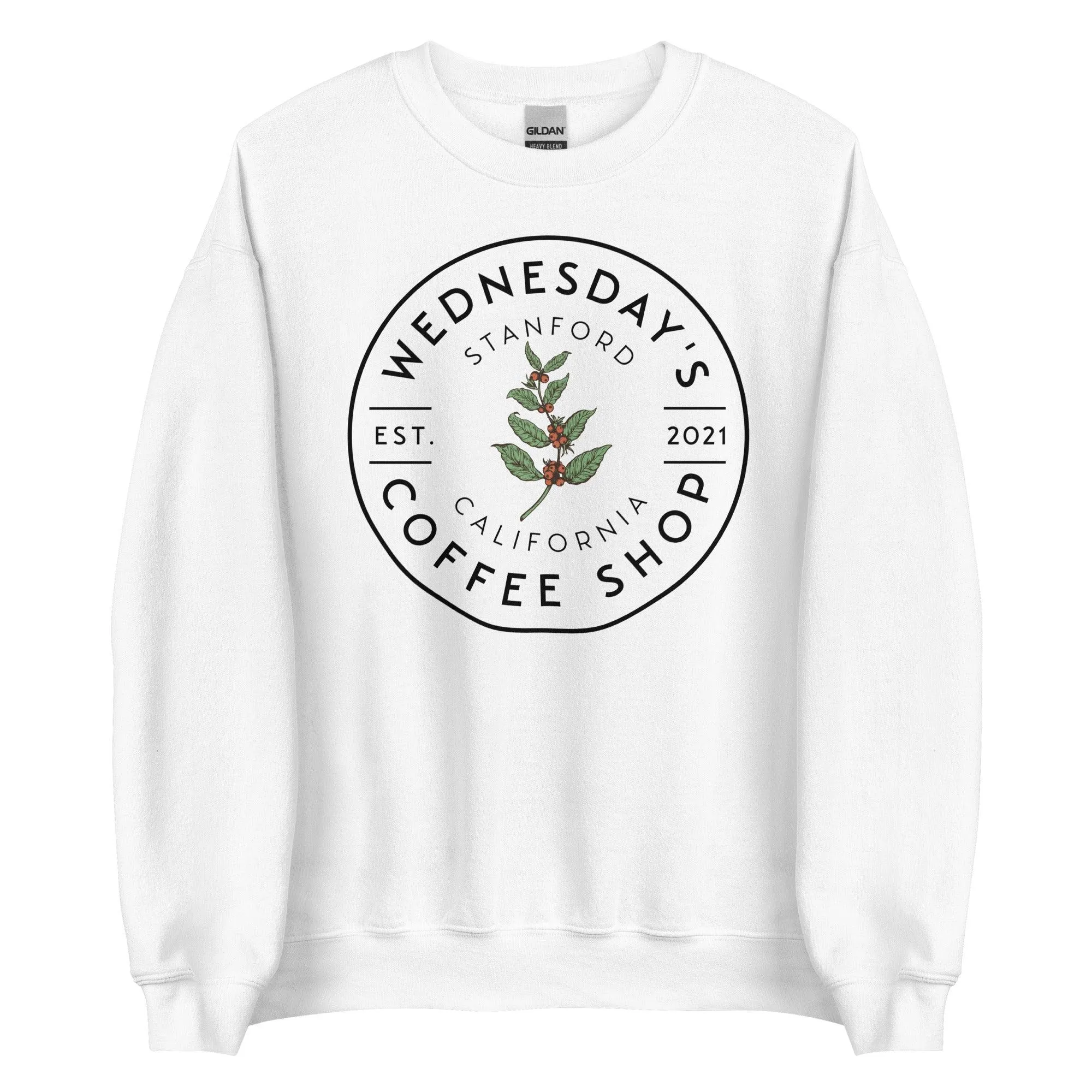 Wednesday's Coffee Shop Sweater