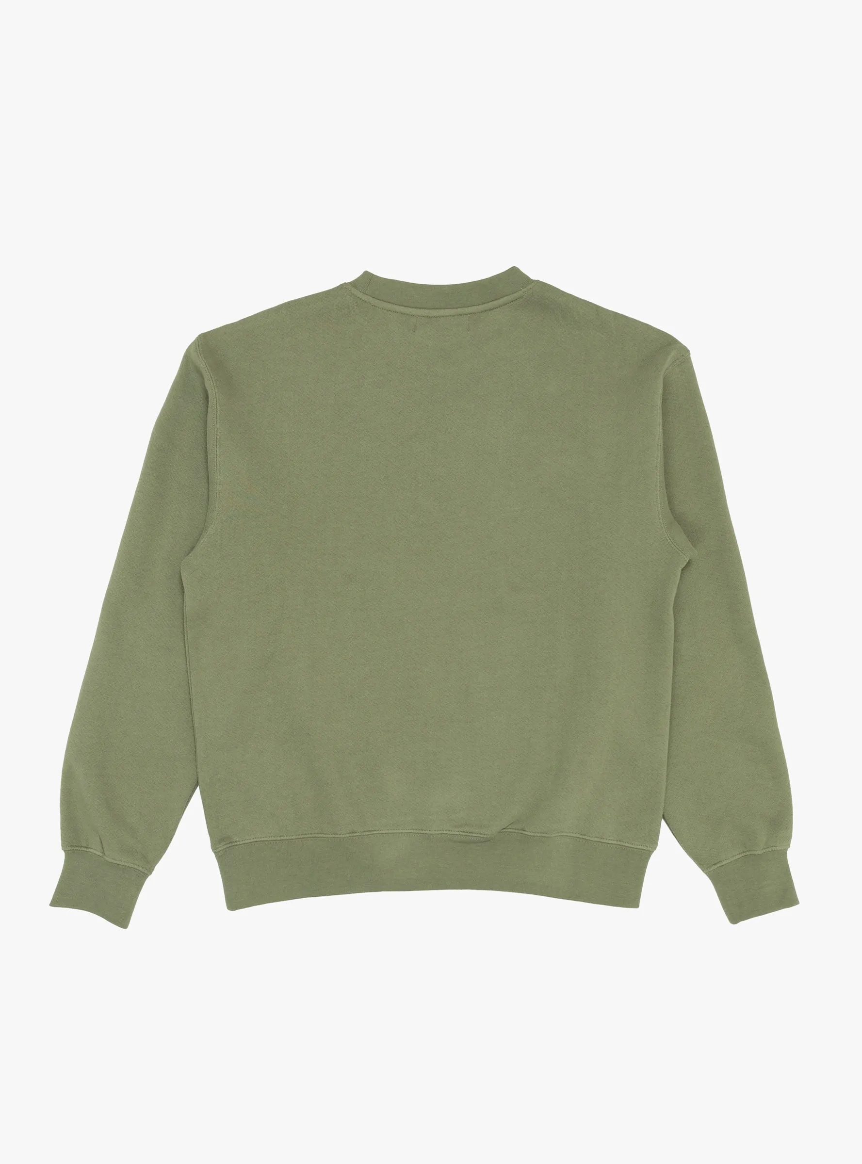 Wordmark Crewneck Sweatshirt Olive
