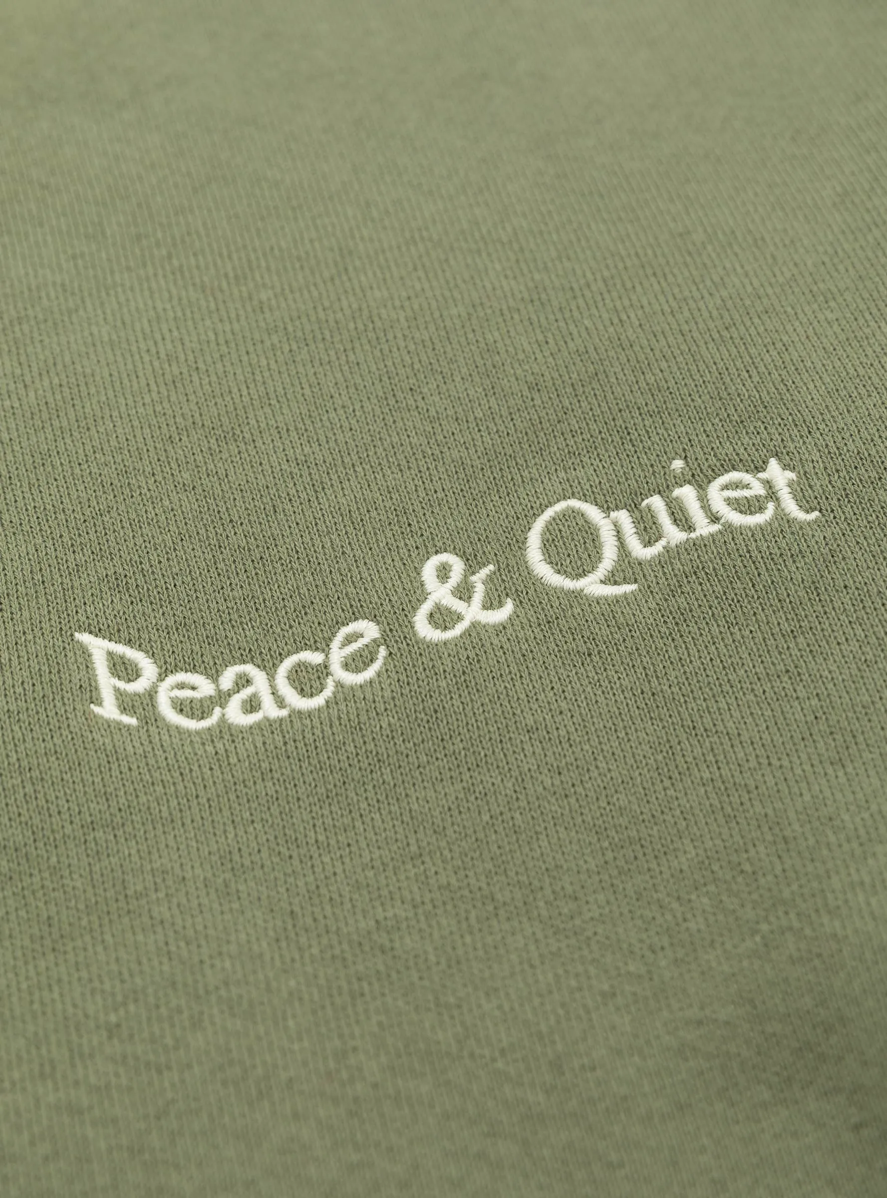 Wordmark Crewneck Sweatshirt Olive
